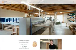 Webdesign Schreiner