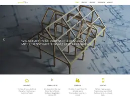 Webdesign für Bauträger