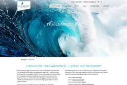 Webseite für Anwälte